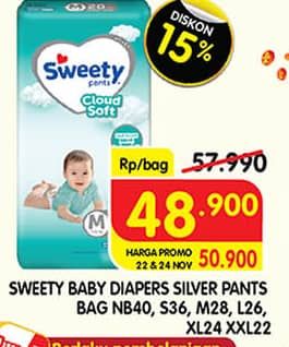 Promo Harga Sweety Silver Pants  - Superindo