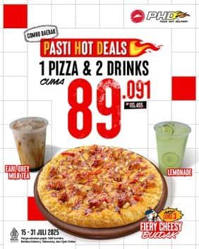 Promo Harga Pasti Hot Deals  - Pizza Hut