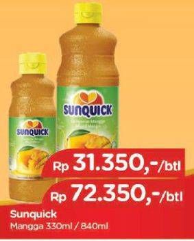 Promo Harga SUNQUICK Minuman Sari Buah 840 ml - TIP TOP