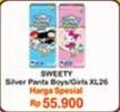 Promo Harga Sweety Silver Pants XL26 26 pcs - Indomaret