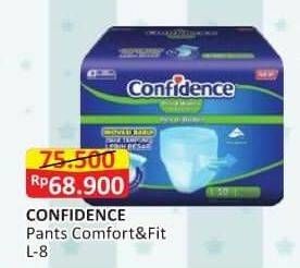 Promo Harga Confidence Adult Diapers Heavy Flow L8 8 pcs - Alfamart