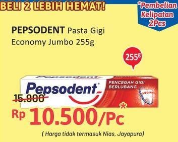 Promo Harga PEPSODENT Pasta Gigi Pencegah Gigi Berlubang 225 gr - Alfamidi