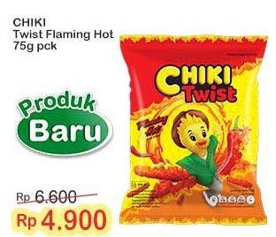 Promo Harga Chiki Twist Snack Flaming Hot 75 gr - Indomaret