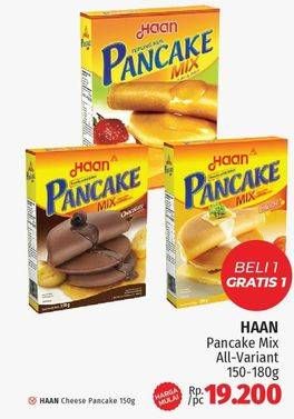 Promo Harga Haan Pancake Mix All Variants 150 gr - LotteMart