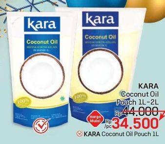 Promo Harga Kara Coconut Oil 1000 ml - LotteMart