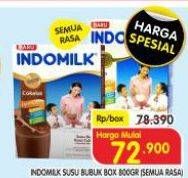 Promo Harga Indomilk Susu Bubuk All Variants 800 gr - Superindo