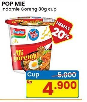 Promo Harga Indomie Pop Mie Instan Goreng Spesial 75 gr - Indomaret