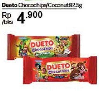Promo Harga DUETO Chocochips Coconut 825 gr - Carrefour