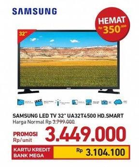 Promo Harga SAMSUNG UA32T4500 | Smart TV 32"  - Carrefour