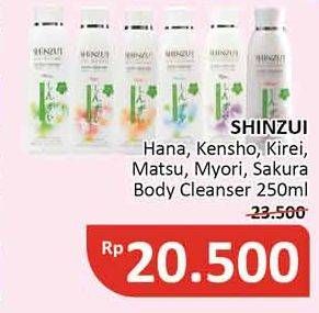 Promo Harga SHINZUI Body Cleanser Kensho, Kirei, Matsu 500 ml - Alfamidi
