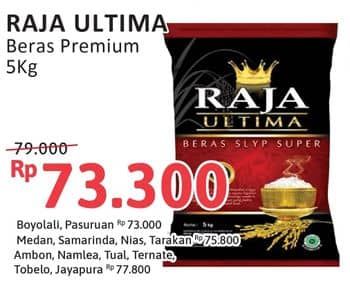 Promo Harga Raja Ultima Beras Slyp Super 5000 gr - Alfamidi
