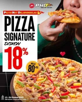 Promo Harga Pizza Signature  - Pizza Hut