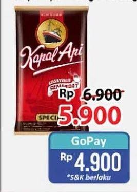 Promo Harga Kapal Api Kopi Bubuk Special 65 gr - Alfamart