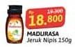 Promo Harga Madurasa Madu Jeruk Nipis 150 gr - Alfamidi