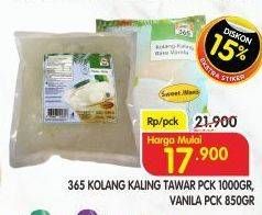 Promo Harga 365 Kolang-Kaling Tawar, Vanila 850 gr - Superindo