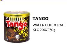 Promo Harga Tango Wafer Chocolate 300 gr - Indomaret