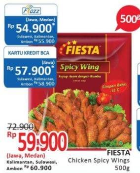 Promo Harga FIESTA Ayam Siap Masak 500 gr - Alfamidi