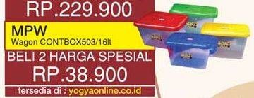 Promo Harga MPW Wagon Container 503 per 2 box - Yogya