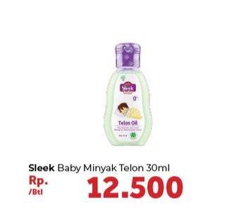 Promo Harga SLEEK Baby Telon Oil 30 ml - Carrefour