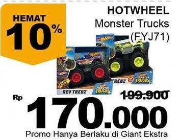 Promo Harga Hot Wheels Monster Truck FYJ71  - Giant