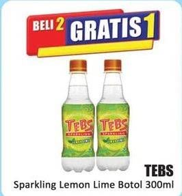 Promo Harga TEBS Sparkling Lemon Lime 300 ml - Hari Hari