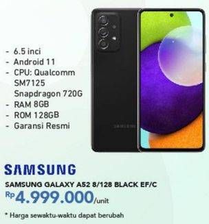 Promo Harga SAMSUNG Galaxy A52  - Carrefour