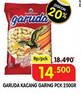 Promo Harga GARUDA Kacang Kulit Garing 200 gr - Superindo