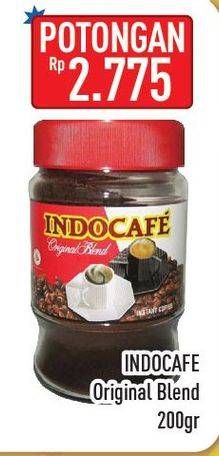 Promo Harga Indocafe Original Blend 200 gr - Hypermart