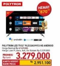 Promo Harga POLYTRON PLD32AG9953  - Carrefour