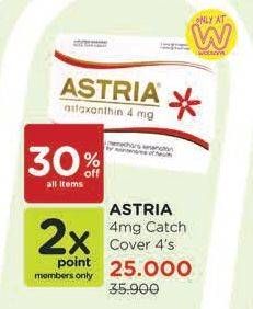Promo Harga ASTRIA Astaxanthin 4mg 4 pcs - Watsons