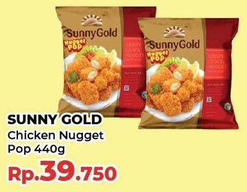 Promo Harga Sunny Gold Chicken Nugget Pop 440 gr - Yogya