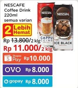 Promo Harga Nescafe Ready to Drink All Variants 220 ml - Indomaret