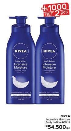 Promo Harga NIVEA Body Lotion Intensive Moisture 400 ml - Guardian