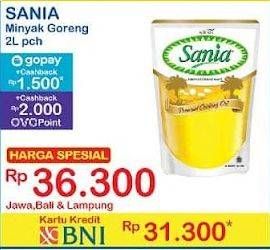 Promo Harga Sania Minyak Goreng 2000 ml - Indomaret