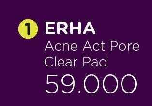 Promo Harga ERHA Acne Active Pore Clear Pad per 30 pcs 90 gr - Watsons