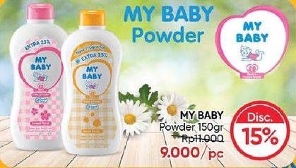 Promo Harga My Baby Baby Powder 150 gr - Guardian