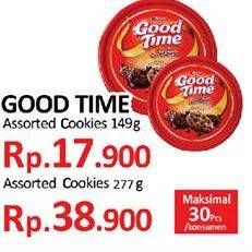 Promo Harga GOOD TIME Cookies Chocochips 277 gr - Yogya