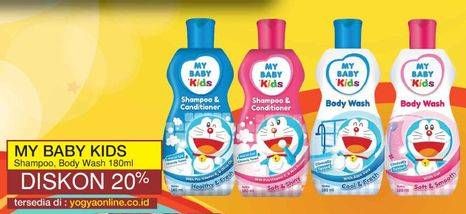 Promo Harga MY BABY Kids Shampoo & Conditioner 180 ml - Yogya