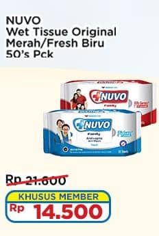 Nuvo Wet Wipes Antiseptic