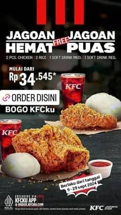 Promo Harga Free Jagoan Puas  - KFC