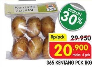 Promo Harga 365 Kentang 1000 gr - Superindo