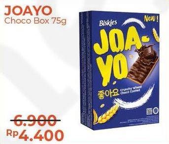 Promo Harga BISKIES Joayo Chocolate 75 gr - Alfamart