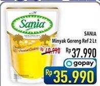 Promo Harga SANIA Minyak Goreng 2000 ml - Hypermart