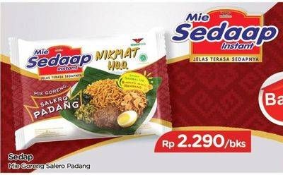 Promo Harga SEDAAP Mie Goreng Salero Padang  - TIP TOP