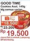 Promo Harga GOOD TIME Chocochips Assorted Cookies Tin All Variants 149 gr - Indomaret