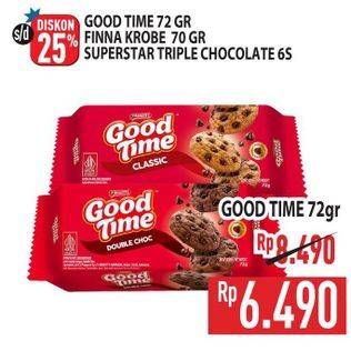 Promo Harga Good Time Cookies Chocochips 72 gr - Hypermart