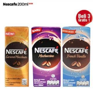 Promo Harga Nescafe Ready to Drink 200 ml - Carrefour