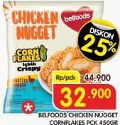 Promo Harga Belfoods Nugget Cornflakes 450 gr - Superindo