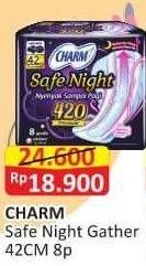 Promo Harga Charm Safe Night Gathers 42cm 8 pcs - Alfamart