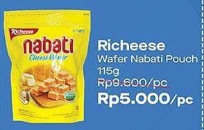 Promo Harga NABATI Wafer Cheese 115 gr - Alfamart